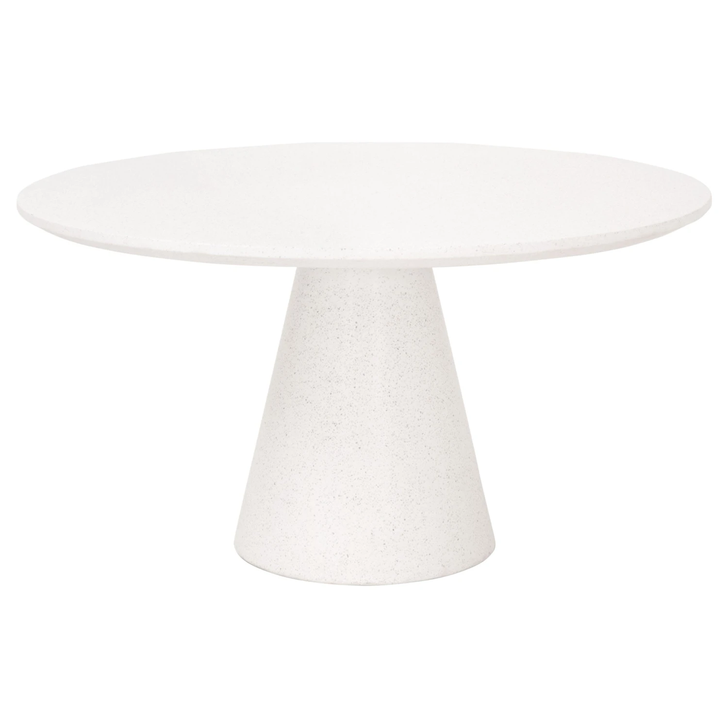 Star Concrete 55" Ivory Round Conference Table 1 Star Concrete 55" Ivory Round Conference Table