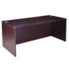 Boss 66" Sturdy Mocha Office Desk