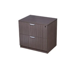 Boss Sturdy Lateral Driftwood Filing Cabinet