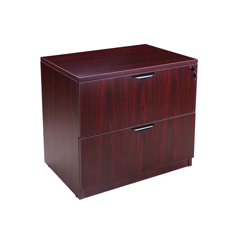 Boss 71" Gorgeous Mahogany Bow Front Desk 2 Boss 71" Gorgeous Mahogany Bow Front Desk - Image 2