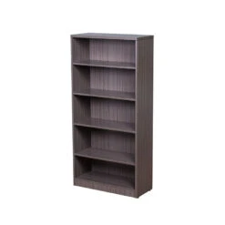 Boss Gorgeous Five-Shelf Driftwood Bookcase