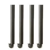 Boss 36" Mahogany Training Table With Optional Casters 3 Boss 36" Mahogany Training Table With Optional Casters - Image 3