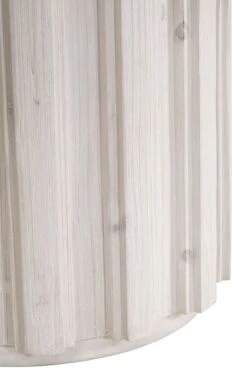 Star Modern Whitewashed Round Reclaimed Pine Meeting Table -Home Decor Shop Roma54RoundDiningTable WhiteWashPine 2 03