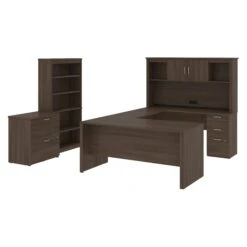 66" U- Or L-Shaped Desk Set With File & Bookcase In Antigua -Home Decor Shop S2Tp8d86rtSSH4iFdi2aNbiwl1Sj7g6P