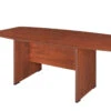 Premium 71" Boat Shaped Conference Table In Cherry