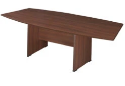 95" Premium Conference Table In Java Finish