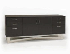 Sleek 75" Executive Office Desk In Glossy Gray Oak Finish -Home Decor Shop Screen Shot 2018 04 24 at 10.28.03 AM 1e5dcd8e 6313 4ce6 9f49 262db40a715e