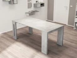 Modern Extendable Gray 17.5" - 73" Office Desk Or Meeting Table -Home Decor Shop TC542B5 773d6c5c 1e32 4dcc 9928 05dba2debf4f