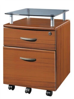 Vertico Mobile Laptop Workstation In Woodgrain Or Graphite -Home Decor Shop TMRTAB002 4