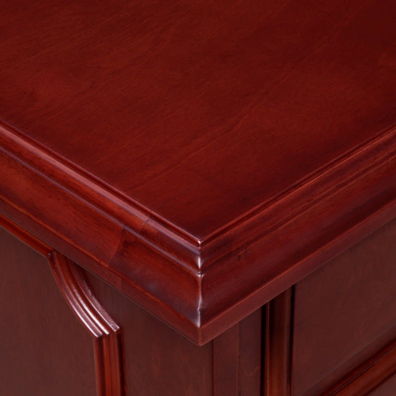 Prestige Collection Premium 36" Locking Lateral File In Hand-Rubbed Mahogany 3 Prestige Collection Premium 36" Locking Lateral File In Hand-Rubbed Mahogany - Image 3