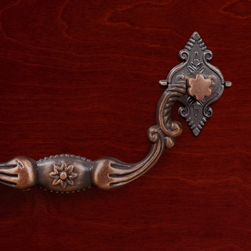 Prestige Collection Premium 36" Locking Lateral File In Hand-Rubbed Mahogany 4 Prestige Collection Premium 36" Locking Lateral File In Hand-Rubbed Mahogany - Image 4