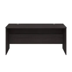 65" Basic Desk In Charcoal Maple
