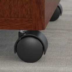 Premium Mahogany 60" Modern Office Desk With 3-Drawer Mobile Pedestal -Home Decor Shop cbf69e9783d209c87399945e7a39529504a2b5f3