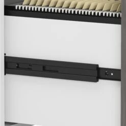 16" Mobile 3-Drawer File Cabinet In Modern Gray/White -Home Decor Shop e41de2df4aa0c72db2d73b07c3c26ac5e51f4832
