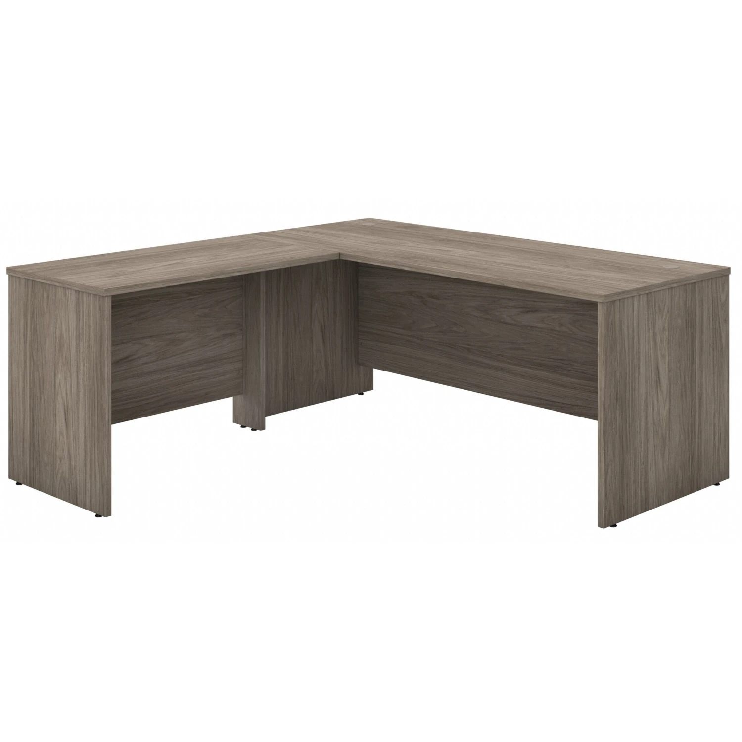 Modern Hickory 72"x 72" Premium L-Shaped Modern Office Desk 2 Modern Hickory 72"x 72" Premium L-Shaped Modern Office Desk - Image 2