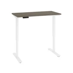 48" Walnut Gray Petite Height-Adjustable Standing Desk 7 48" Walnut Gray Petite Height-Adjustable Standing Desk -Home Decor Shop gMNX1X6Mfc5cI3ur90m2T3CQ6blri771