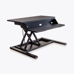 Luxor Black Electric Motor Desk Riser