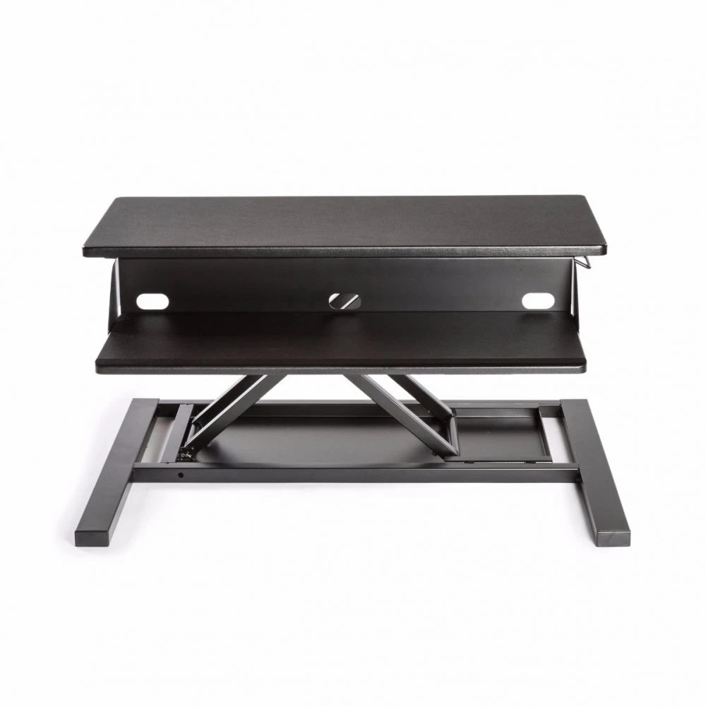 Luxor Sleek Black Desk Riser W/ Pneumatic Lift 7 Luxor Sleek Black Desk Riser W/ Pneumatic Lift - Image 7