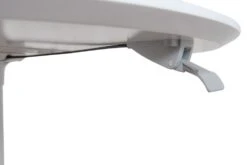 Luxor Classic 36" Round White Meeting Table W/ Pneumatic Lift -Home Decor Shop lx pnadj 32 36 rd 3 53545daa a575 4031 a259 fec6ad5ead5e