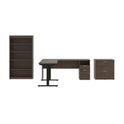 72" L-Shaped Adjustable 3-Piece Desk Set In Antigua -Home Decor Shop of549f87o3xWm24p3z5VR72670KFu6zB