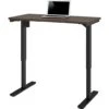 48" Office Desk In Antigua With Electric Height Adjustment From 28 - 45"