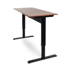 Luxor 56" Wood Veneer Standing Office Desk W/ Pneumatic Lift 11 Luxor 56" Wood Veneer Standing Office Desk W/ Pneumatic Lift -Home Decor Shop spn48f bk tk 48in pneumatic adjustable height standing desk black frame teak top angled raised 4 bd07d713 3997 4016 9ddc 4b8bd2ea0410