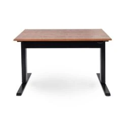 Luxor 48" Wood Veneer Standing Office Desk W/ Pneumatic Lift